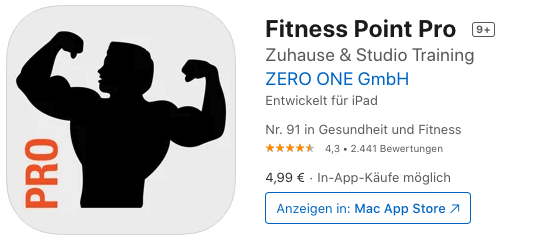 app fitness point